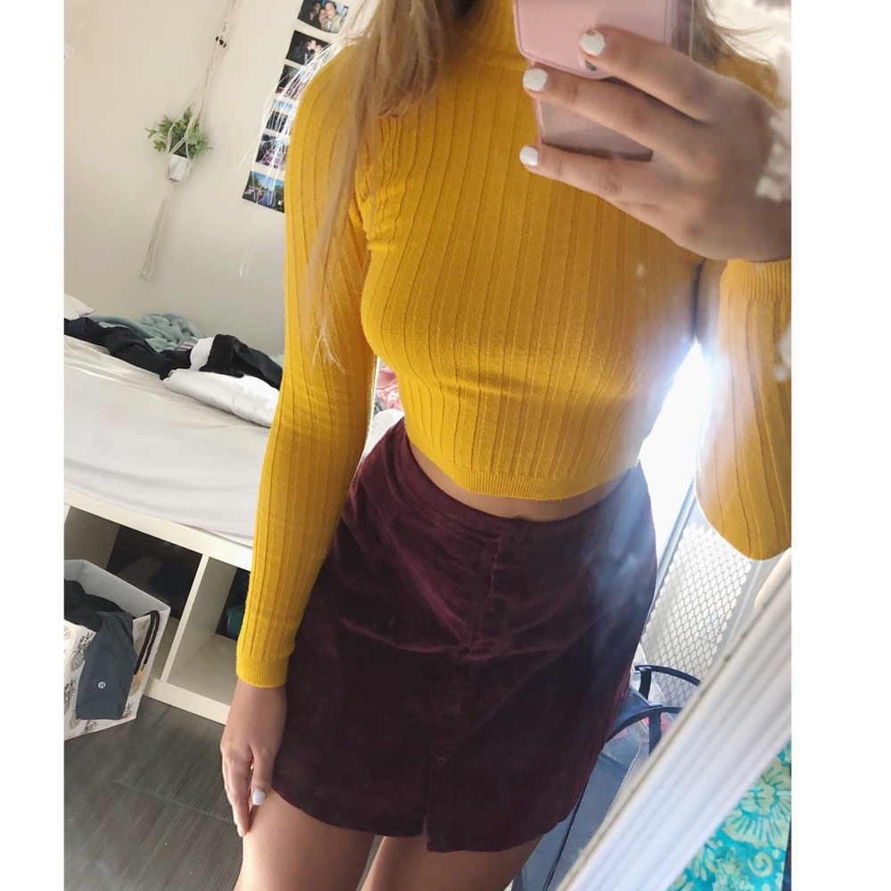 Brandy Melville corduroy skirt